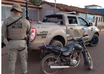 CIPRv/Barreiras recupera moto com restrição de furto em Baianópolis