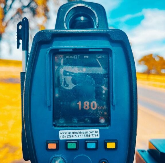 Na semana do São João, PRF já registrou mais de 1.000 imagens de excesso de velocidade na Bahia; BR 324 lidera ranking