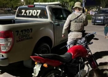 PM recupera em Wanderley moto roubada no Distrito Federal