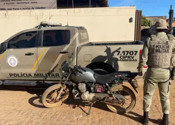 TOR/CIPRv Barreiras Recupera Moto Com Restrição De Furto Em Wanderley