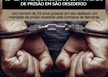 85ª CIPM prende foragido da justiça em São Desidério