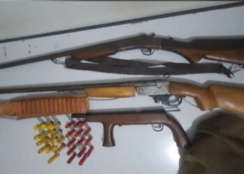 Barreiras: Rondesp CPR-Oeste apreende armas de fogos e munições na estrada de acesso ao Cantinho