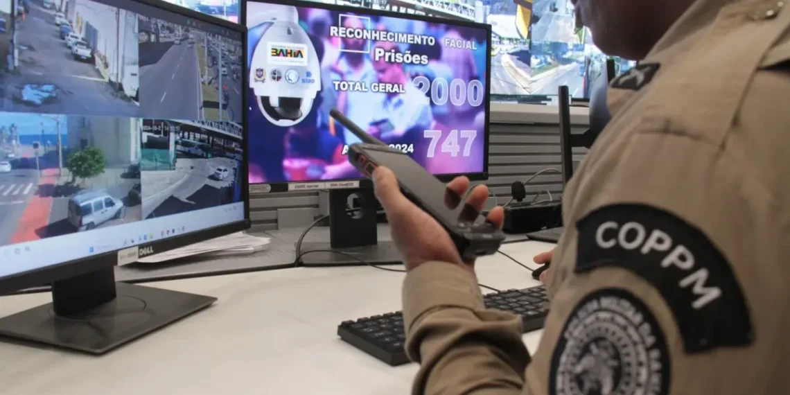 Reconhecimento Facial atinge a marca de 2.000 foragidos alcançados na Bahia