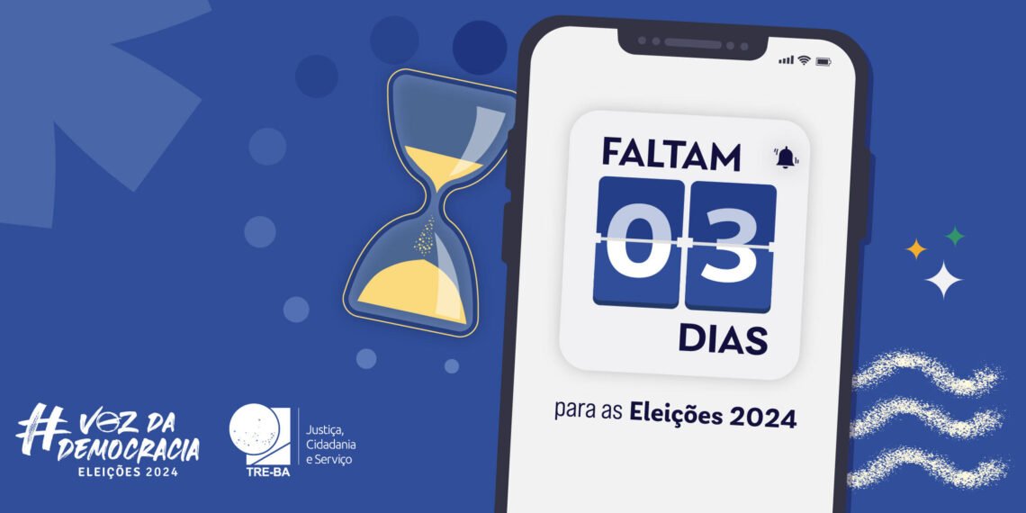 Faltam 3 dias: conheça a ordem de votação na urna eletrônica