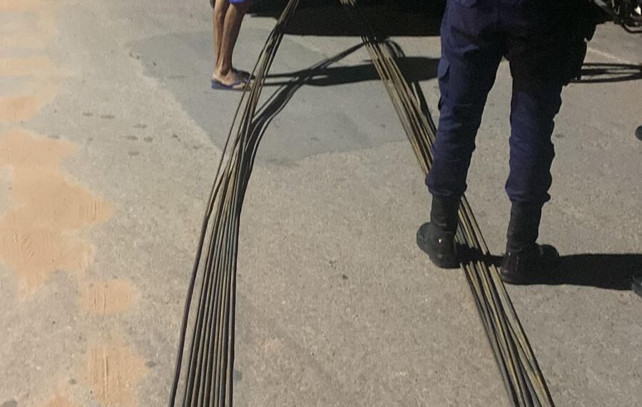 GCM-LEM prende indivíduos e recupera material furtado de obra no Santa Cruz