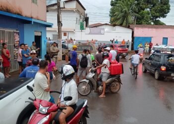 Homens encapuzados praticam homicídio brutal no bairro Vila Nova