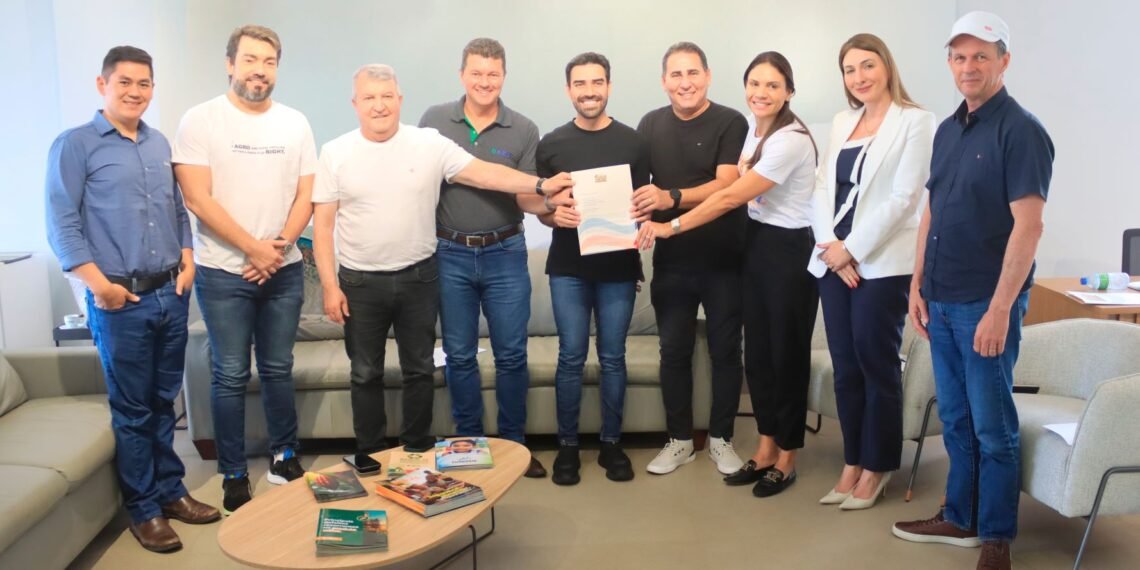 Imprensa Aiba – Bahia Farm Show 2025 e projetos conjuntos nortearam agenda entre Aiba, Abapa e Prefeitura de Luís Eduardo Magalhães