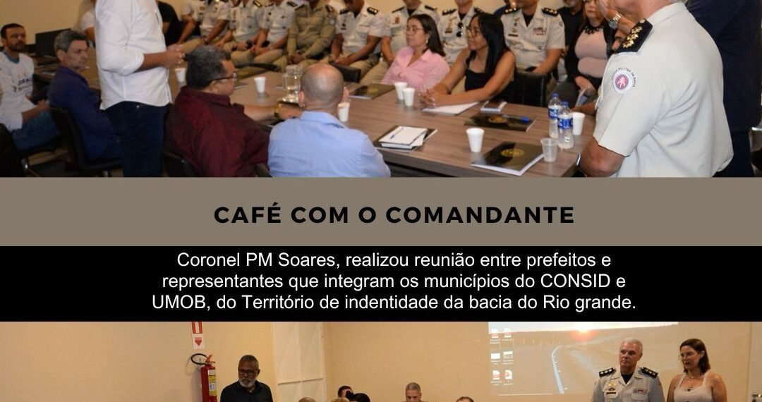 CAFÉ COM O COMANDANTE