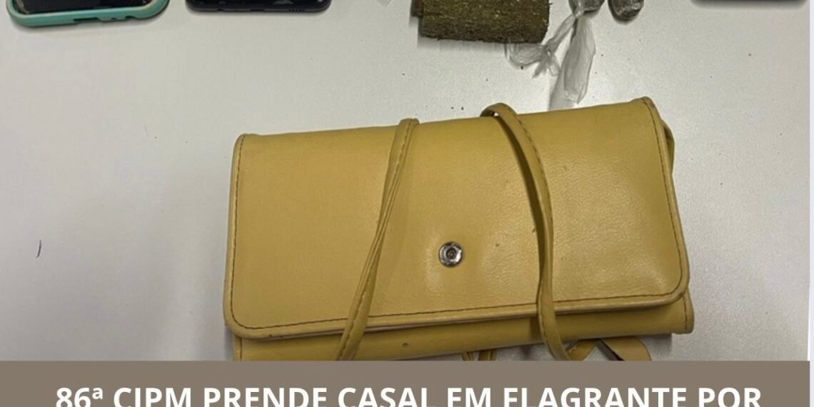 Santa Rita de Cássia: Casal é preso em flagrante por tráfico de drogas