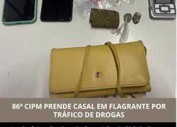 Santa Rita de Cássia: Casal é preso em flagrante por tráfico de drogas