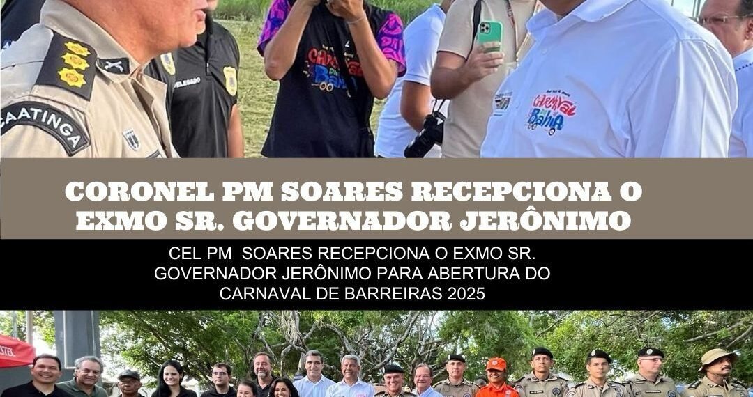 Governador Jerônimo Rodrigues é Recepcionado pelo CPR-O na Abertura do CARNAOESTE 2025