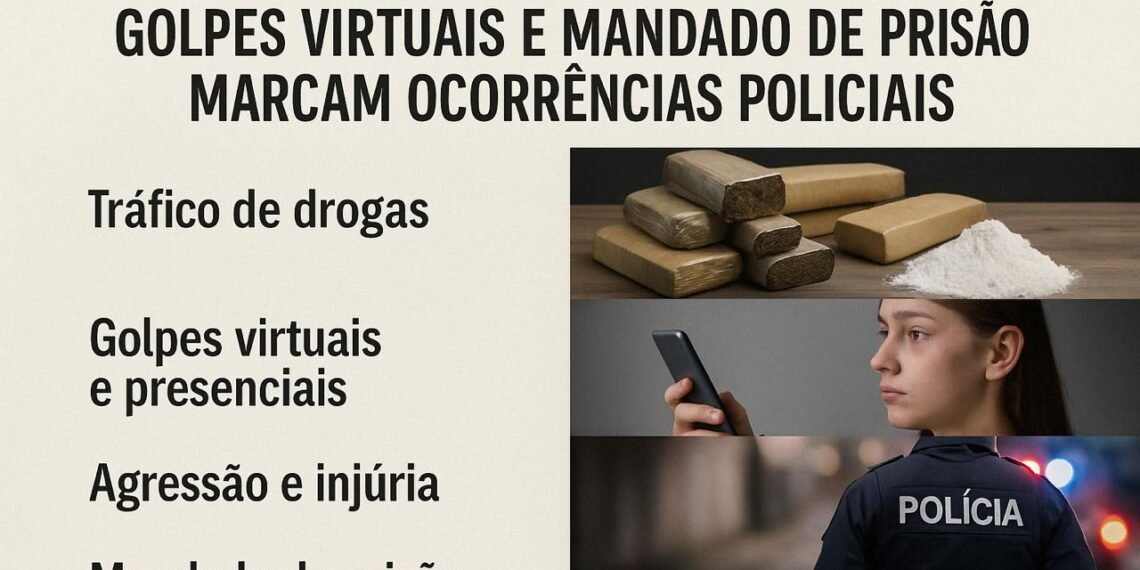 Barreiras e região: tráfico de drogas, golpes virtuais e mandado de prisão marcam ocorrências policiais