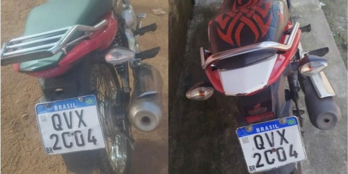 Motocicleta clonada é apreendida em Formosa do Rio Preto