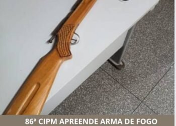 Polícia Militar apreende arma de fogo artesanal em Formosa do Rio Preto