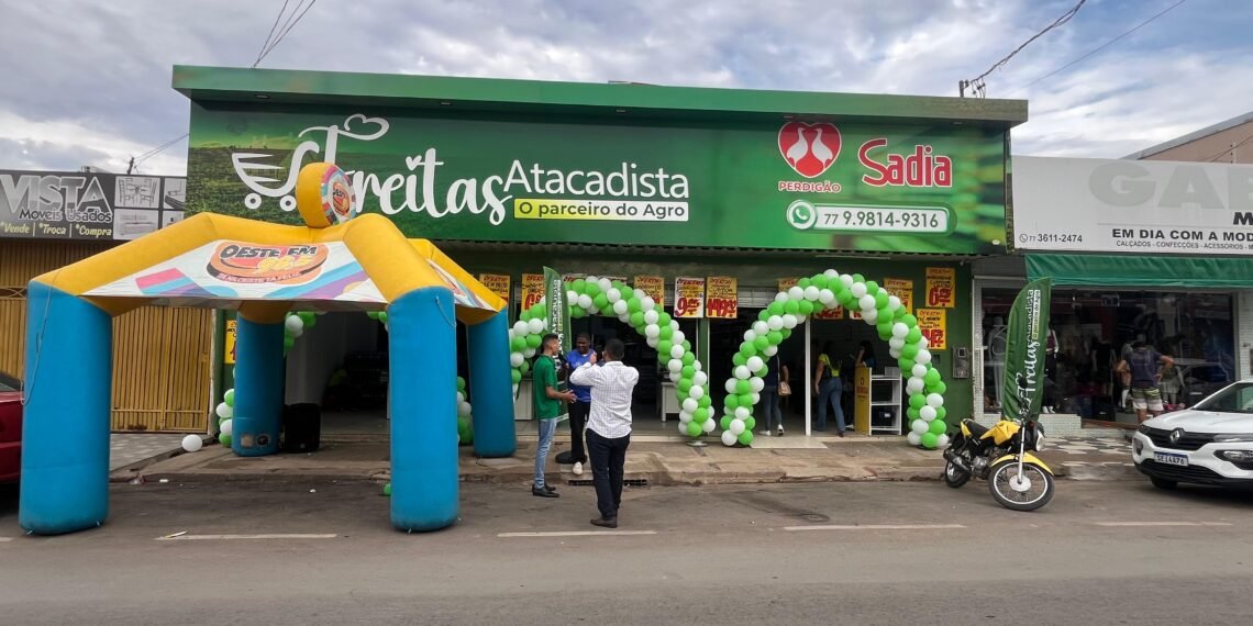 Freitas Atacadista é inaugurado com grande público e muitas novidades em Barreiras
