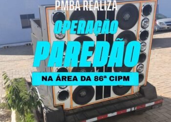 86ª CIPM realiza Operação Paredão em sua área de atuação