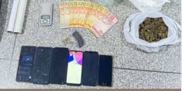 Homem é preso por tráfico de drogas durante ação conjunta da PM em Formosa do Rio Preto