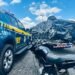 PRF recupera motocicleta furtada durante fiscalização na BR-116, em Jequié (BA)