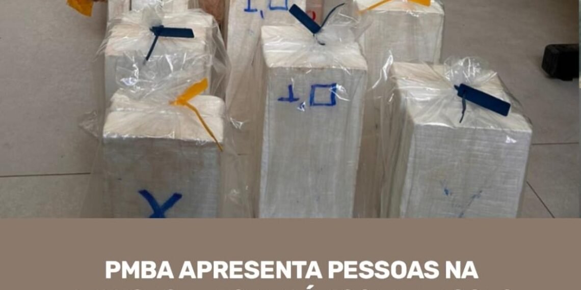 Rondesp apreende 20,5 kg de cocaína e prende “Professor Bita” em Barreiras