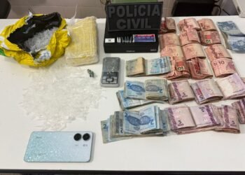 POLÍCIA CIVIL CUMPRE MANDADO DE BUSCA E APREENSÃO E PRENDE INDIVÍDUO EM FLAGRANTE POR TRÁFICO DE DROGAS EM COTEGIPE