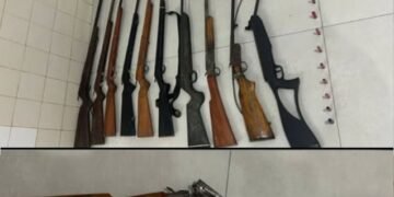 PM apreende 10 armas de fogo em Barreiras