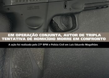 Operação conjunta entre 27º BPM e  Polícia Civil resulta em confronto com autor de tripla tentativa de homicídio