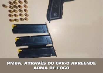 PMBA retira das ruas arma de fogo durante Operação Paz no Trânsito.